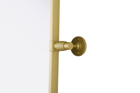 Elegant Lighting Amoura Metal Frame Mirror 20 Inch W x 24 Inch H in Brass Model: MR6H2024BRA