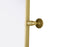 Elegant Lighting Amoura Metal Frame Mirror 20 Inch W x 24 Inch H in Brass Model: MR6H2024BRA