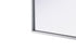 Elegant Lighting Amoura Metal Frame Mirror 20 Inch W x 24 Inch H in Silver Model: MR6H2024SIL