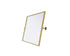 Elegant Lighting Amoura Metal Frame Mirror 24 Inch W x 30 Inch H in Brass Model: MR6H2430BRA