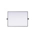 Elegant Lighting Amoura Metal Frame Mirror 24 Inch W x 32 Inch H in Black Model: MR6H2432BLK