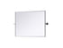 Elegant Lighting Amoura Metal Frame Mirror 24 Inch W x 32 Inch H in Silver Model: MR6H2432SIL