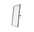 Elegant Lighting Amoura Metal Frame Mirror 24 Inch W x 36 Inch H in Black Model: MR6H2436BLK