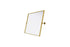 Elegant Lighting Amoura Metal Frame Mirror 24 Inch W x 36 Inch H in Brass Model: MR6H2436BRA