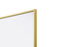 Elegant Lighting Amoura Metal Frame Mirror 24 Inch W x 36 Inch H in Brass Model: MR6H2436BRA