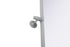Elegant Lighting Amoura Metal Frame Mirror 24 Inch W x 36 Inch H in Silver Model: MR6H2436SIL