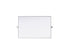 Elegant Lighting Amoura Metal Frame Mirror 24 Inch W x 36 Inch H in Silver Model: MR6H2436SIL