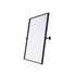Elegant Lighting Amoura Metal Frame Mirror 27 Inch W x 30 Inch H in Black Model: MR6H2730BLK