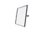 Elegant Lighting Amoura Metal Frame Mirror 27 Inch W x 30 Inch H in Black Model: MR6H2730BLK