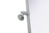 Elegant Lighting Amoura Metal Frame Mirror 27 Inch W x 30 Inch H in Silver Model: MR6H2730SIL