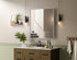 Elegant Lighting Amoura Metal Frame Mirror 27 Inch W x 30 Inch H in Silver Model: MR6H2730SIL