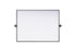 Elegant Lighting Amoura Metal Frame Mirror 27 Inch W x 36 Inch H in Black Model: MR6H2736BLK
