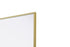 Elegant Lighting Amoura Metal Frame Mirror 27 Inch W x 36 Inch H in Brass Model: MR6H2736BRA