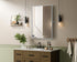 Elegant Lighting Amoura Metal Frame Mirror 27 Inch W x 36 Inch H in Silver Model: MR6H2736SIL