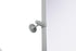 Elegant Lighting Amoura Metal Frame Mirror 27 Inch W x 36 Inch H in Silver Model: MR6H2736SIL
