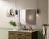 Elegant Lighting Amoura Metal Frame Mirror 30 Inch W x 36 Inch H in Silver Model: MR6H3036SIL