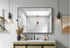 Elegant Lighting Amoura Metal Frame Mirror 40 Inch W x 30 Inch H in Black Model: MR6H4030BLK