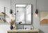 Elegant Lighting Amoura Metal Frame Mirror 40 Inch W x 30 Inch H in Black Model: MR6H4030BLK