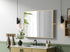 Elegant Lighting Amoura Metal Frame Mirror 40 Inch W x 30 Inch H in Brass Model: MR6H4030BRA