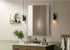 Elegant Lighting Amoura Metal Frame Mirror 40 Inch W x 30 Inch H in Silver Model: MR6H4030SIL