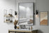 Elegant Lighting Amoura Metal Frame Mirror 48 Inch W x 30 Inch H in Black Model: MR6H4830BLK