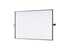 Elegant Lighting Amoura Metal Frame Mirror 48 Inch W x 30 Inch H in Black Model: MR6H4830BLK
