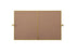 Elegant Lighting Amoura Metal Frame Mirror 48 Inch W x 30 Inch H in Brass Model: MR6H4830BRA