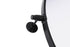 Elegant Lighting Amoura Metal Frame Round Mirror D30 Inch in Black Model: MR6G30BLK