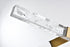 Elegant Lighting Ari 12 Light Pendant L48 Inch H36 Inch L12 Satin Gold in Satin Gold and Clear Finish Model: 2085L6SG