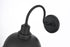 Elegant Lighting Aron 1 Light Wall Sconce W9.5 Inch xH11 Inch xE14 Inch in Black Model: OD801W11BK