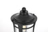 Elegant Lighting Artemis 13 inch Outdoor Post light in Black in Black and Clear Finish Model: OD609P13BK