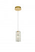 Elegant Lighting Aston 6.5 inch LED Pendant in Chrome Model: 3680D1C