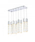 Elegant Lighting Aurora 36 inch Pendant in Satin Gold in Satin Gold and Clear Finish Model: 2088D36SG
