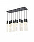 Elegant Lighting Aurora 42 inch Pendant in Satin Gold in Satin Gold and Clear Finish Model: 2088D42SG
