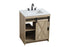 Elegant Lighting Austin Vanity Cabinet 1Dr 2Dw 30 Inch x34 Inch x22 Inch in Natural Oak Model: VF90530NT