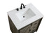 Elegant Lighting Austin Vanity Cabinet 1Dr 2Dw 30 Inch x34 Inch x22 Inch in Rustic Grey Model: VF90530RG