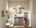 Elegant Lighting Austin Vanity Cabinet 1Dr 2Dw 30 Inch x34 Inch x22 Inch in Rustic Grey Model: VF90530RG