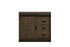 Elegant Lighting Austin Vanity Cabinet 1Dr 2Dw 36 Inch x34 Inch x22 Inch in Expresso Model: VF90536EX