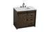 Elegant Lighting Austin Vanity Cabinet 1Dr 2Dw 36 Inch x34 Inch x22 Inch in Expresso Model: VF90536EX