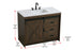 Elegant Lighting Austin Vanity Cabinet 1Dr 2Dw 42 Inch x34 Inch x22 Inch in Expresso Model: VF90542EX
