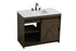 Elegant Lighting Austin Vanity Cabinet 1Dr 2Dw 42 Inch x34 Inch x22 Inch in Expresso Model: VF90542EX