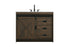 Elegant Lighting Austin Vanity Cabinet 1Dr 2Dw 42 Inch x34 Inch x22 Inch in Expresso Model: VF90542EX