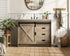 Elegant Lighting Austin Vanity Cabinet 1Dr 2Dw 42 Inch x34 Inch x22 Inch in Natural Oak Model: VF90542NT