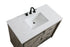 Elegant Lighting Austin Vanity Cabinet 1Dr 2Dw 42 Inch x34 Inch x22 Inch in Rustic Grey Model: VF90542RG