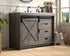 Elegant Lighting Austin Vanity Cabinet 1Dr 2Dw 42 Inch x34 Inch x22 Inch in Rustic Grey Model: VF90542RG