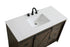 Elegant Lighting Austin Vanity Cabinet 1Dr 4Dw 48 Inch x34 Inch x22 Inch in Expresso Model: VF90548EX