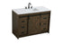 Elegant Lighting Austin Vanity Cabinet 1Dr 4Dw 48 Inch x34 Inch x22 Inch in Expresso Model: VF90548EX