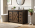 Elegant Lighting Austin Vanity Cabinet 1Dr 4Dw 48 Inch x34 Inch x22 Inch in Expresso Model: VF90548EX