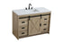 Elegant Lighting Austin Vanity Cabinet 1Dr 4Dw 48 Inch x34 Inch x22 Inch in Natural Oak Model: VF90548NT