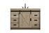 Elegant Lighting Austin Vanity Cabinet 1Dr 4Dw 48 Inch x34 Inch x22 Inch in Natural Oak Model: VF90548NT